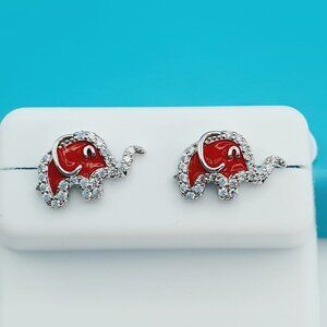 "925 Sterling Silver CZ Beautiful Earrings for Women, 1USPAR4188